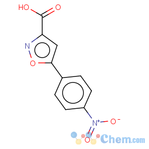 CAS No:33282-25-6 3-Isoxazolecarboxylicacid, 5-(4-nitrophenyl)-