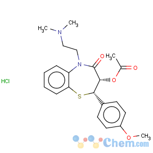 CAS No:33286-22-5 Dilthiazem hydrochloride