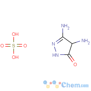 CAS No:33295-85-1 4,5-Diamino-2,4-dihydro-3-oxopyrazole sulphate