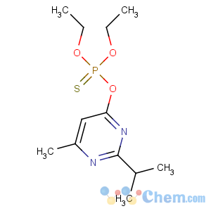 CAS No:333-41-5 diethoxy-(6-methyl-2-propan-2-ylpyrimidin-4-yl)oxy-sulfanylidene-λ