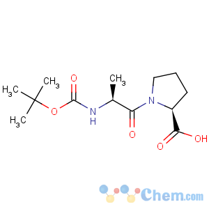 CAS No:33300-72-0 L-Proline,N-[(1,1-dimethylethoxy)carbonyl]-L-alanyl-