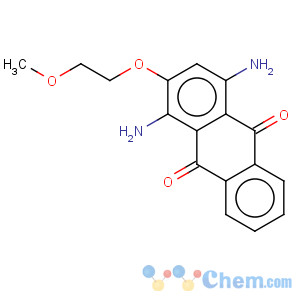 CAS No:33304-48-2 9,10-Anthracenedione,1,4-diamino-2-(2-methoxyethoxy)-