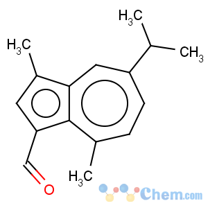 CAS No:3331-47-3 1-Azulenecarboxaldehyde,3,8-dimethyl-5-(1-methylethyl)-