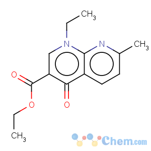 CAS No:33331-59-8 1,8-Naphthyridine-3-carboxylicacid, 1-ethyl-1,4-dihydro-7-methyl-4-oxo-, ethyl ester