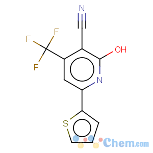 CAS No:3335-45-3 3-Pyridinecarbonitrile,1,2-dihydro-2-oxo-6-(2-thienyl)-4-(trifluoromethyl)-