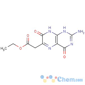 CAS No:33350-18-4 ethyl 2-(2-amino-4,7-dioxo-1,8-dihydropteridin-6-yl)acetate
