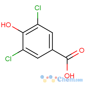 CAS No:3336-41-2 3,5-dichloro-4-hydroxybenzoic acid