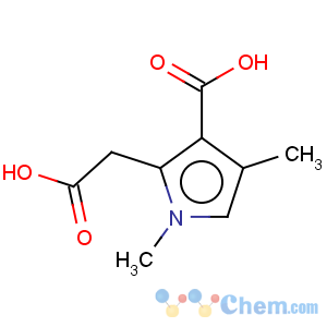 CAS No:33369-45-8 1H-Pyrrole-2-aceticacid, 3-carboxy-1,4-dimethyl-