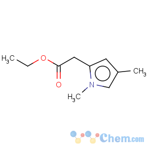 CAS No:33369-47-0 1H-Pyrrole-2-aceticacid, 1,4-dimethyl-, ethyl ester