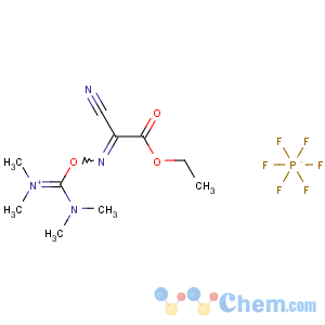 CAS No:333717-40-1 [[(1-cyano-2-ethoxy-2-oxoethylidene)amino]oxy-(dimethylamino)<br />methylidene]-dimethylazanium