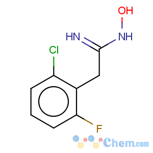 CAS No:333748-81-5 2-(2-CHLORO-6-FLUORO-PHENYL)-N-HYDROXY-ACETAMIDINE