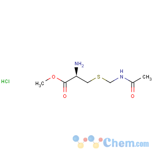 CAS No:33375-68-7 L-Cysteine,S-[(acetylamino)methyl]-, methyl ester, hydrochloride (1:1)