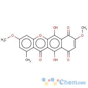 CAS No:33390-21-5 10H-Benzo[b]xanthene-7,10,12-trione,6,11-dihydroxy-3,8-dimethoxy-1-methyl-