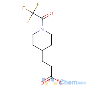 CAS No:333954-63-5 1-Trifluoroacetyl piperidine-4-propionic acid