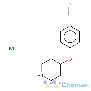 CAS No:333954-90-8 4-(piperidin-4-yloxy)-benzonitrile hydrochloride