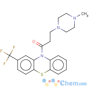 CAS No:33414-30-1 1-Propanone,3-(4-methyl-1-piperazinyl)-1-[2-(trifluoromethyl)-10H-phenothiazin-10-yl]-