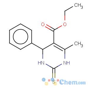 CAS No:33458-26-3 5-Pyrimidinecarboxylicacid, 1,2,3,4-tetrahydro-6-methyl-4-phenyl-2-thioxo-, ethyl ester