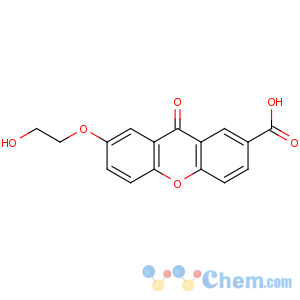 CAS No:33459-28-8 7-(2-Hydroxyethoxy)xanthone-2-carboxylic acid