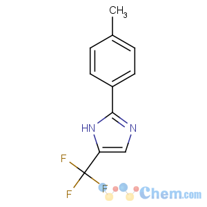 CAS No:33469-18-0 2-(4-methylphenyl)-5-(trifluoromethyl)-1H-imidazole