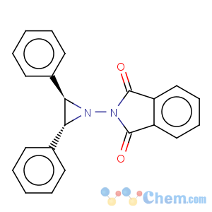 CAS No:33474-61-2 1H-Isoindole-1,3(2H)-dione,2-[(2R,3R)-2,3-diphenyl-1-aziridinyl]-, rel-