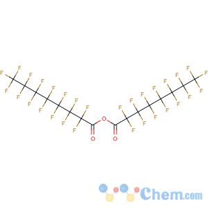 CAS No:33496-48-9 Octanoic acid,2,2,3,3,4,4,5,5,6,6,7,7,8,8,8-pentadecafluoro-, 1,1'-anhydride