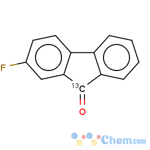 CAS No:334973-78-3 9H-Fluoren-9-one-9-13C,2-fluoro- (9CI)