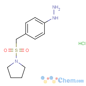 CAS No:334981-11-2 [4-(pyrrolidin-1-ylsulfonylmethyl)phenyl]hydrazine