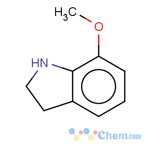 CAS No:334986-99-1 1H-Indole,2,3-dihydro-7-methoxy-