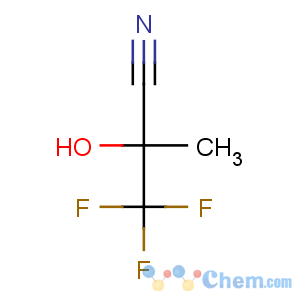 CAS No:335-08-0 3,3,3-trifluoro-2-hydroxy-2-methylpropanenitrile