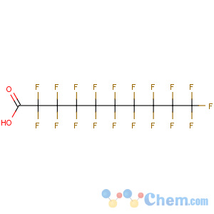 CAS No:335-76-2 2,2,3,3,4,4,5,5,6,6,7,7,8,8,9,9,10,10,10-nonadecafluorodecanoic acid