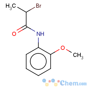 CAS No:3351-93-7 Propanamide,2-bromo-N-(2-methoxyphenyl)-