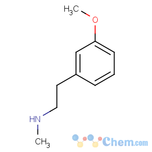 CAS No:33543-62-3 2-(3-methoxyphenyl)-N-methylethanamine