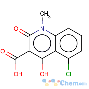 CAS No:335640-50-1 3-Quinolinecarboxylicacid, 5-chloro-1,2-dihydro-4-hydroxy-1-methyl-2-oxo-