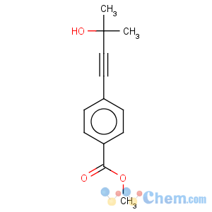 CAS No:33577-98-9 Benzoic acid,4-(3-hydroxy-3-methyl-1-butyn-1-yl)-, methyl ester