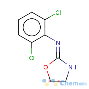 CAS No:33588-20-4 2-Oxazolamine,N-(2,6-dichlorophenyl)-4,5-dihydro-