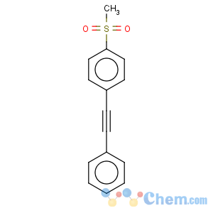 CAS No:33592-56-2 Benzene,1-(methylsulfonyl)-4-(2-phenylethynyl)-