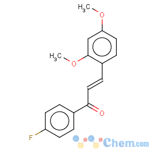 CAS No:336101-27-0 2-Propen-1-one,3-(2,4-dimethoxyphenyl)-1-(4-fluorophenyl)-