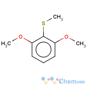CAS No:33617-67-3 Benzene,1,3-dimethoxy-2-(methylthio)-