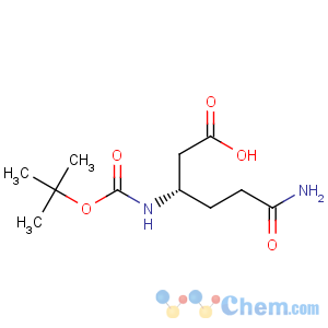 CAS No:336182-06-0 Hexanoic acid,6-amino-3-[[(1,1-dimethylethoxy)carbonyl]amino]-6-oxo-, (3S)-