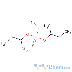 CAS No:33619-92-0 Phosphorodithioic acid,O,O-bis(1-methylpropyl) ester, sodium salt (1:1)