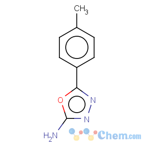 CAS No:33621-60-2 1,3,4-Oxadiazol-2-amine,5-(4-methylphenyl)-