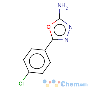 CAS No:33621-61-3 5-(4-chlorophenyl)-1,3,4-oxadiazol-2-amine