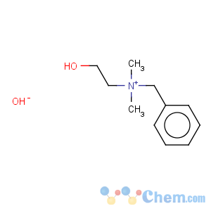 CAS No:33667-47-9 Benzenemethanaminium,N-(2-hydroxyethyl)-N,N-dimethyl-, hydroxide (1:1)