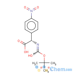 CAS No:336877-68-0 (2S)-[(tert-butoxycarbonyl)amino](4-nitrophenyl)ethanoic acid