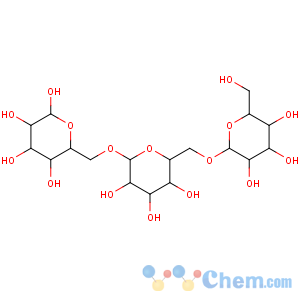 CAS No:3371-50-4 (3R,4S,5S,6R)-6-[[(2S,3R,4S,5S,6R)-3,4,5-trihydroxy-6-[[(2S,3R,4S,5S,<br />6R)-3,4,<br />5-trihydroxy-6-(hydroxymethyl)oxan-2-yl]oxymethyl]oxan-2-yl]oxymethyl]<br />oxane-2,3,4,5-tetrol