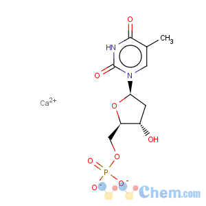 CAS No:3372-09-6 5'-Thymidylic acid,calcium salt (1:1) (7CI,8CI,9CI)