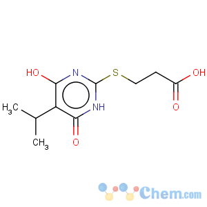 CAS No:337499-88-4 3-(4-Hydroxy-5-isopropyl-6-oxo-1,6-dihydro-pyrimidin-2-ylsulfanyl)-propionic acid