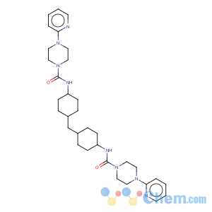 CAS No:337511-95-2 N,N'-(Methylenedi-4,1-cyclohexanediyl)bis[4-(2-pyridinyl)-1-piperazinecarboxamide]