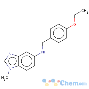 CAS No:337925-63-0 1H-Benzimidazol-5-amine,N-[(4-ethoxyphenyl)methyl]-1-methyl-