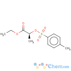 CAS No:33798-77-5 Propanoic acid,2-[[(4-methylphenyl)sulfonyl]oxy]-, ethyl ester